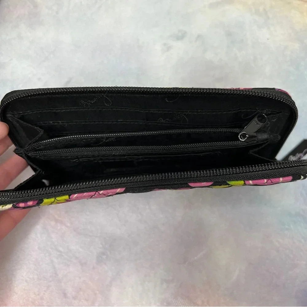 Vera Bradley Accordion Wallet Pirouette Pink